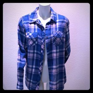 Arizona Jeans Co. Flannel Shirt - Size Large